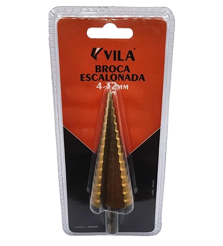 Broca Escalonada 4 a 20mm - Vila