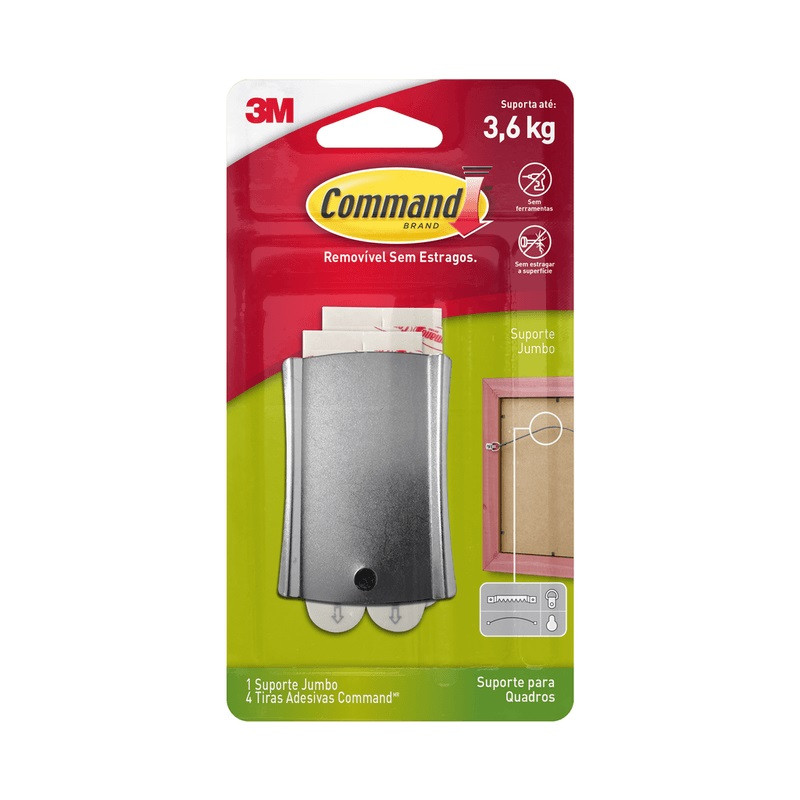 Suporte Quadros Metal Command  - 3m