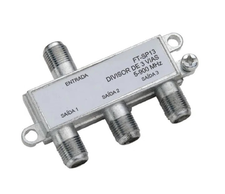Divisor Antena 3 Saídas - Prime Tech