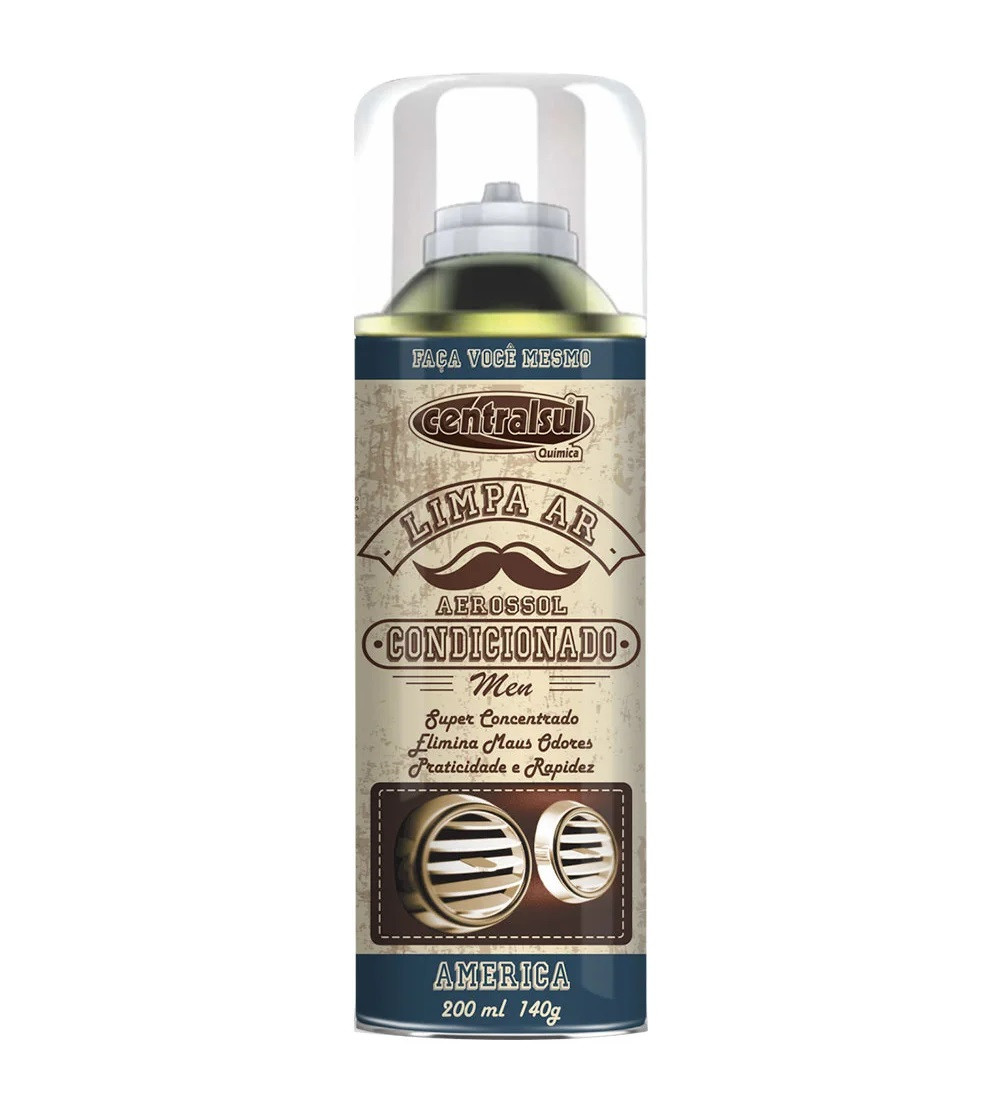 Limpa Ar Condicionado Carro Novo 300ml - Centralsul