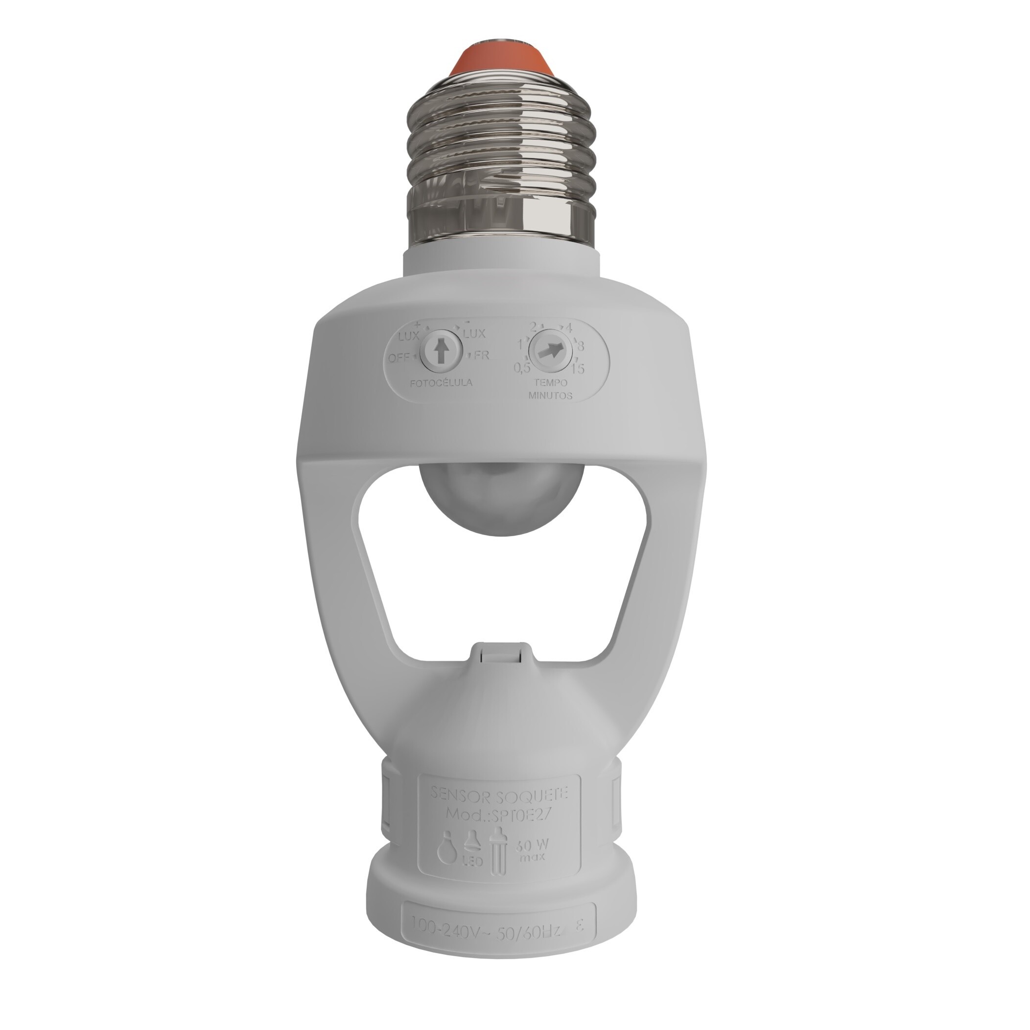 Sensor Presença Soquete E27 Bivolt Exatron