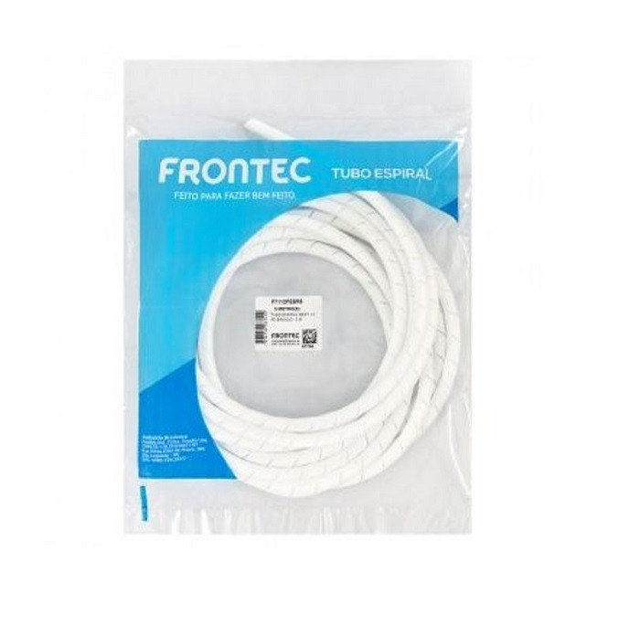 Tubo Espiral Oext 1/2 Pe Branco 2m - Frontec
