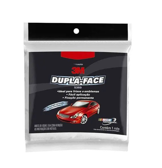 Fita Dupla Face de Espuma Acrílica 5369 12mm X 3m - 3m