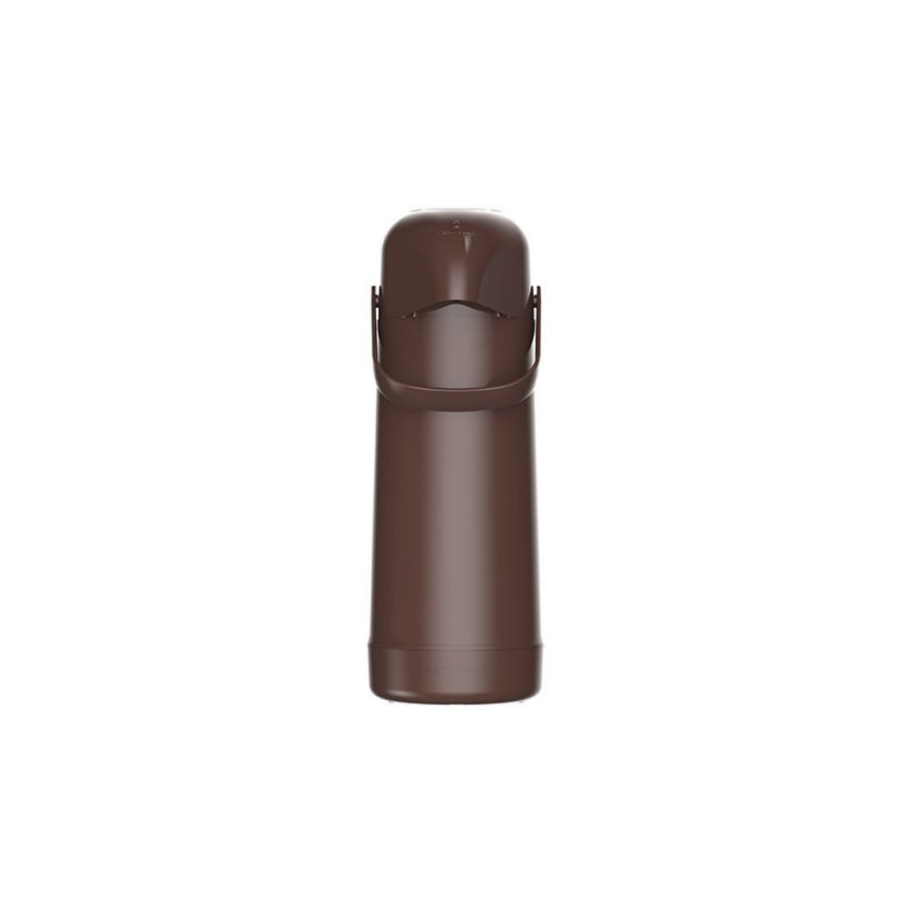 Garrafa Termica Magic Pump Marrom Cafe 1 Litros  Termolar