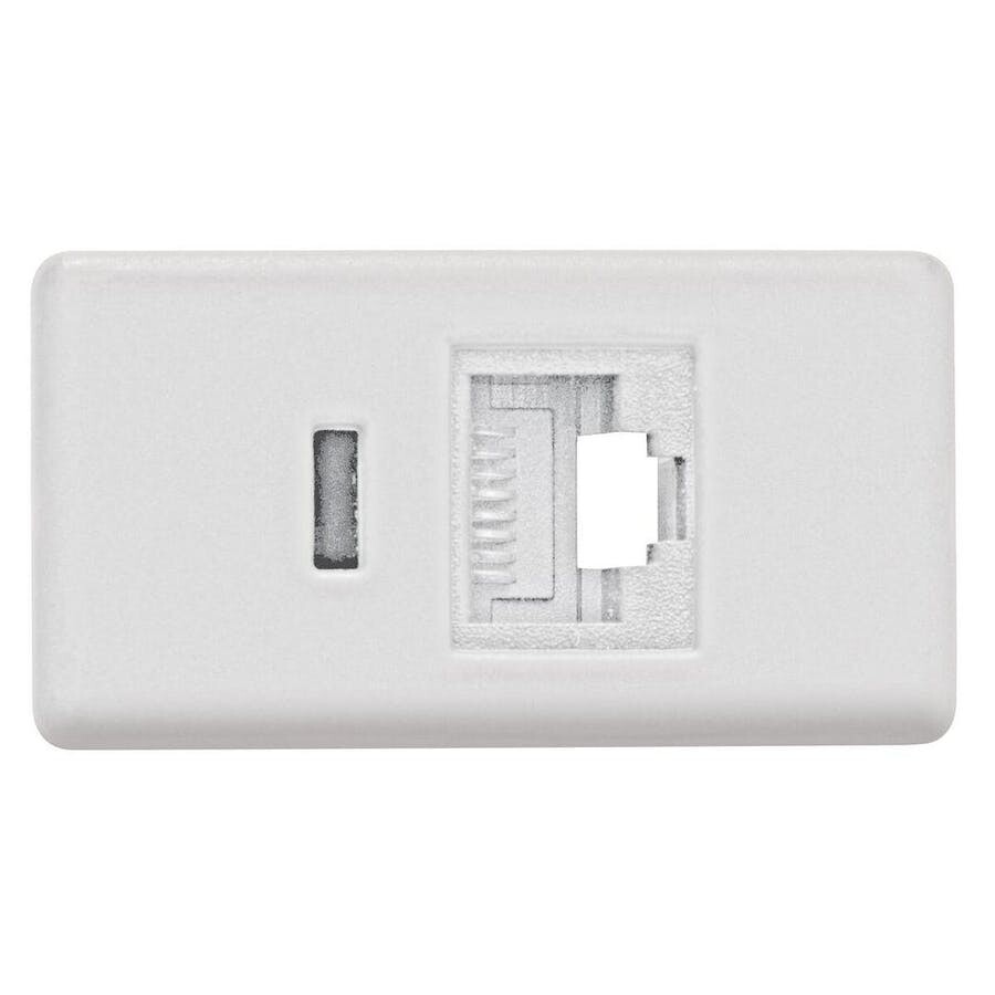 Módulo Tomada de Transmissão de Dados Rj 45 Cat 6 Branco - Tramontina