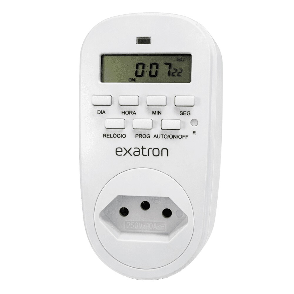 Timer Digital com Ajuste em Segundos Bivolt Exatron