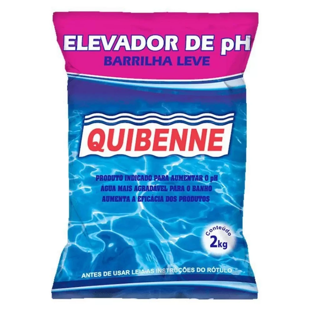 Elevador de Ph em Pó para Piscina Quibenne 2 Kg