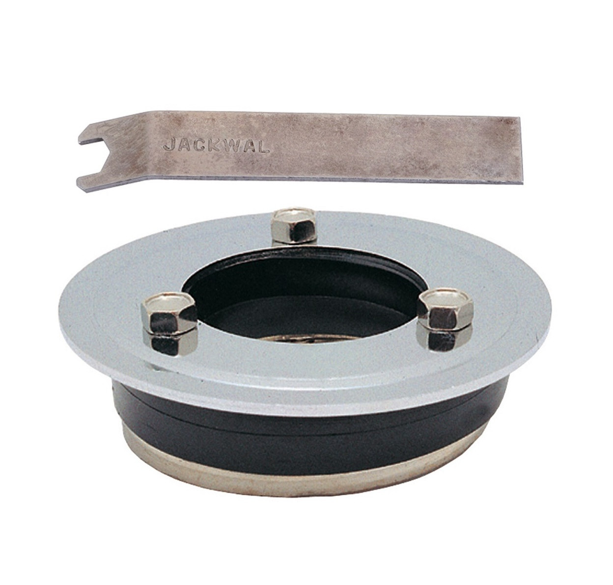 Espude Diâmetro 65mm Latão Cromado com Chave de Aperto - Jackwal