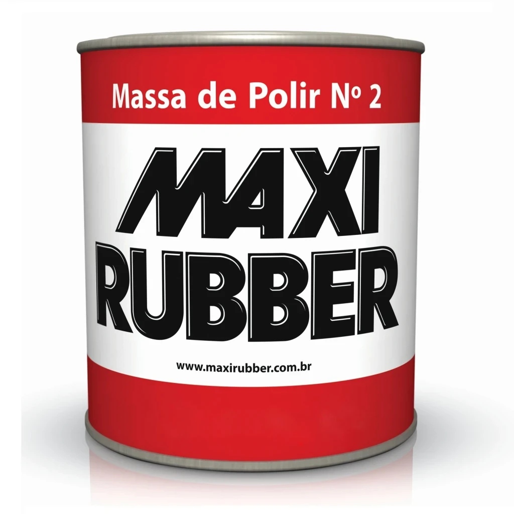 Massa de Polir Automotiva  Nº2 900ml - Maxi Rubber