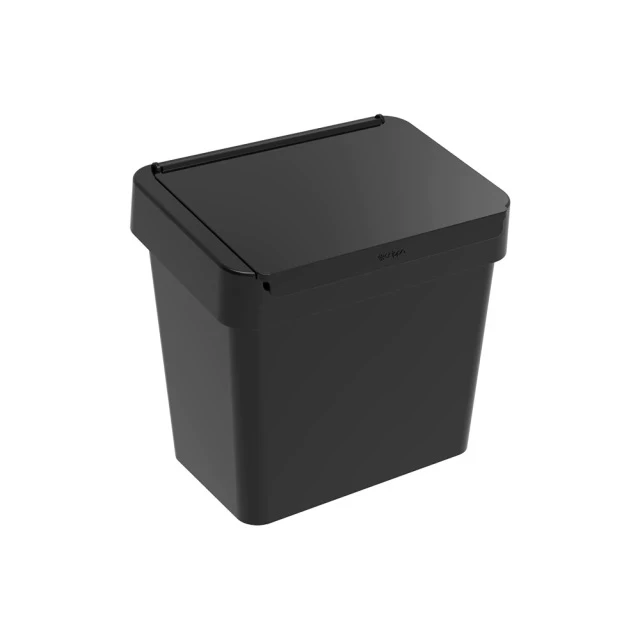 Lixeira Pop 2,5 Litros Preta - Crippa