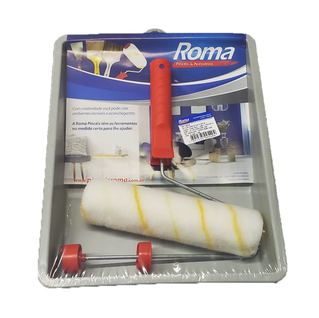Kit Pintura Flex 23cm com 3 Peças  - Roma