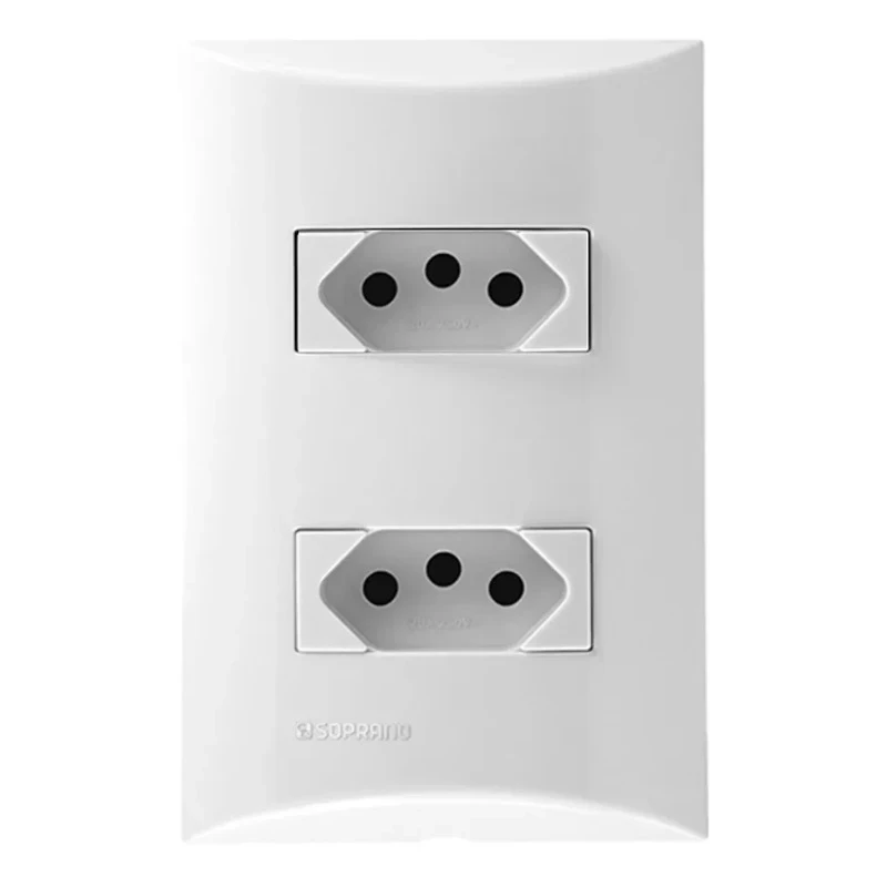 Conjunto 2 Tomada 20a 4x2 Atria - Soprano