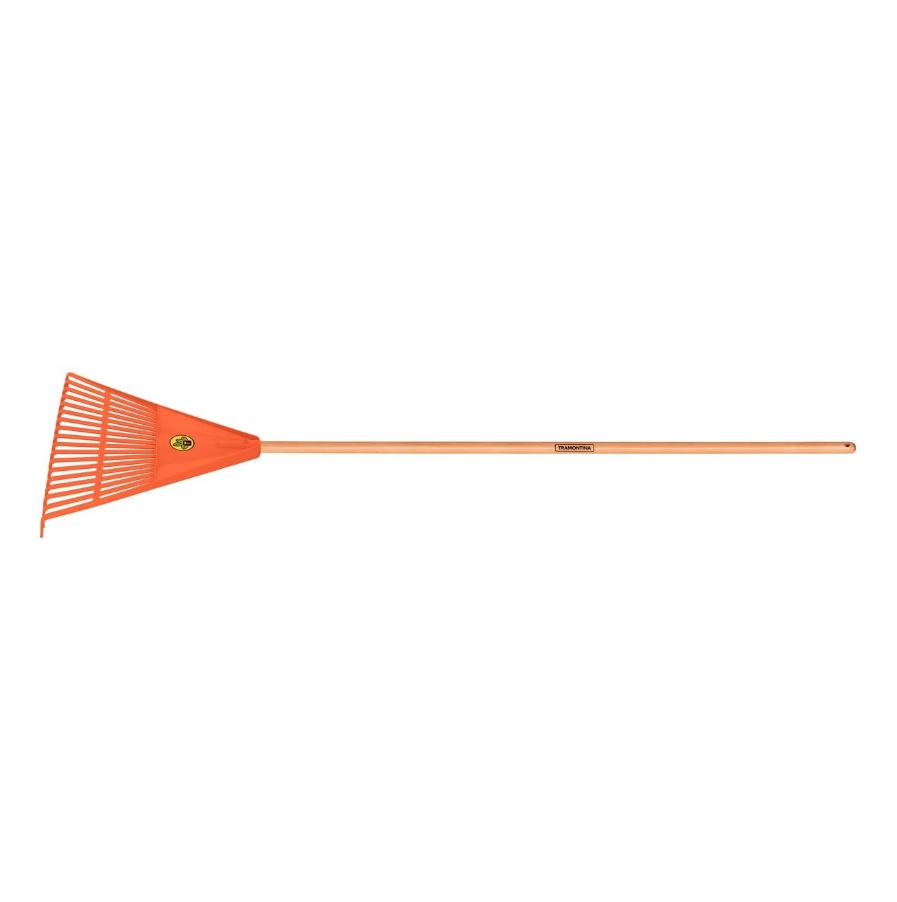 Vassoura Jardim Plástica 18 Dentes e Cabo 120cm - Tramontina