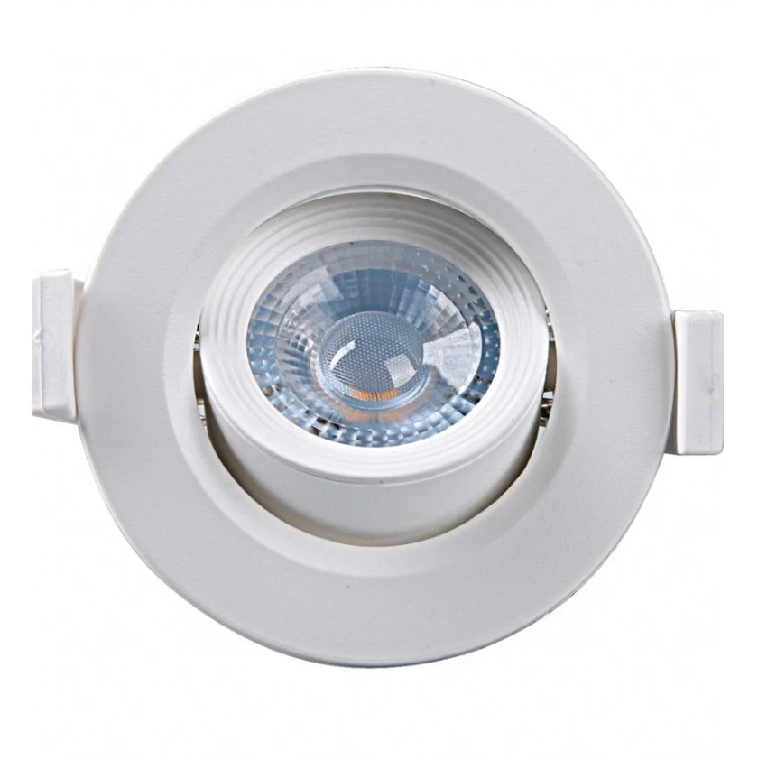 Spot Embutir Redondo Alltop Led  Mr16 5w 3000k - Taschibra