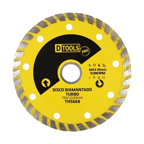 Disco Diamantado Turbo Pro 4.3/8'' - Dtools