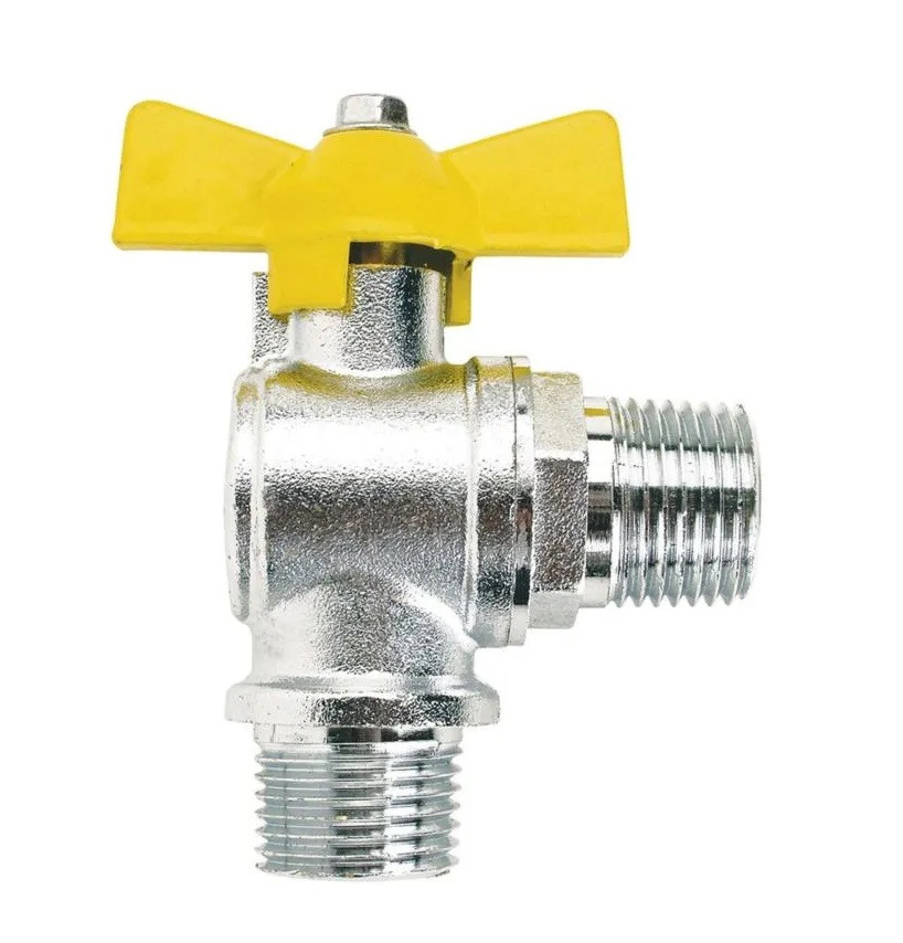 Registro Esfera Glp 90° Borboleta 1/2" -  Jackwal
