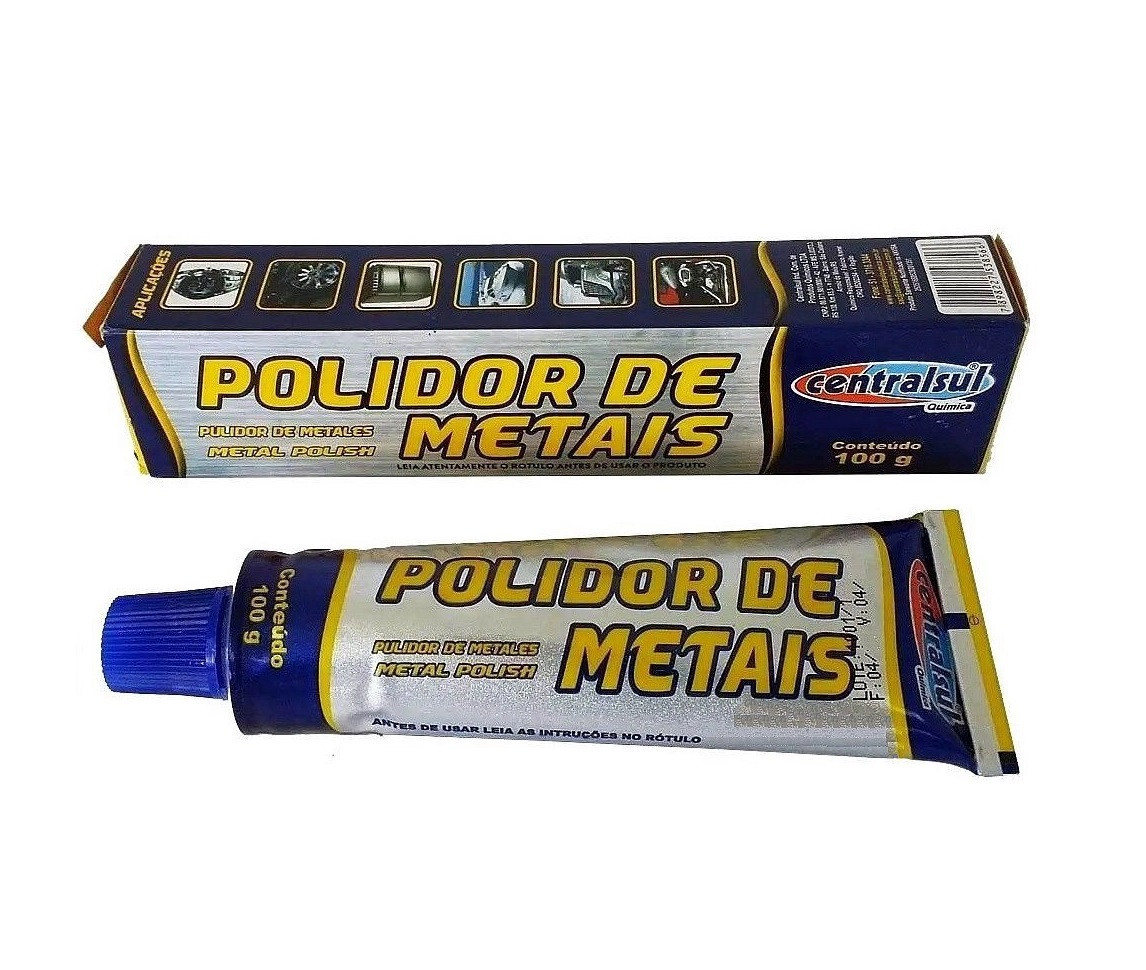 Polidor de Metais 100g -  Centralsul