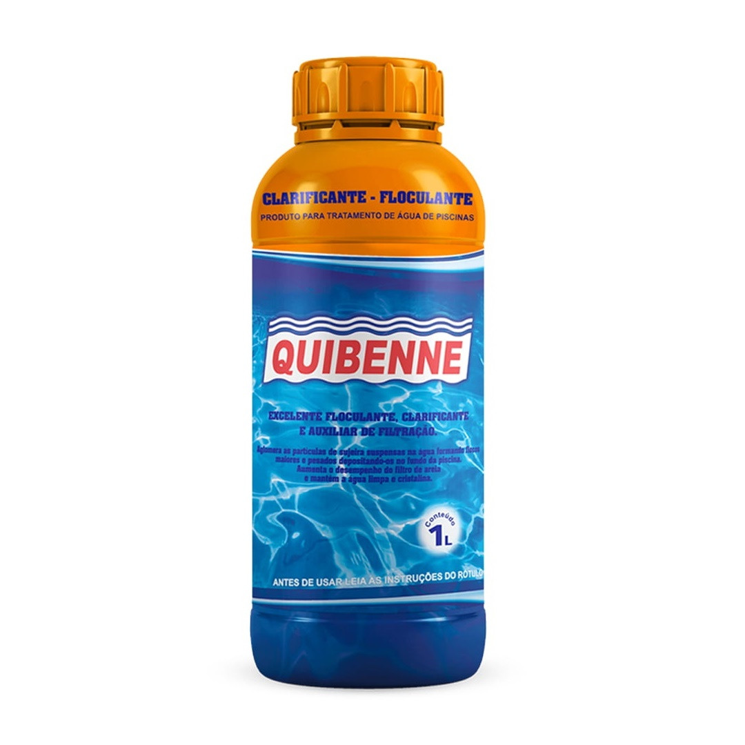 Clarificante Quibenne 1l para Decantação e Limpeza da água