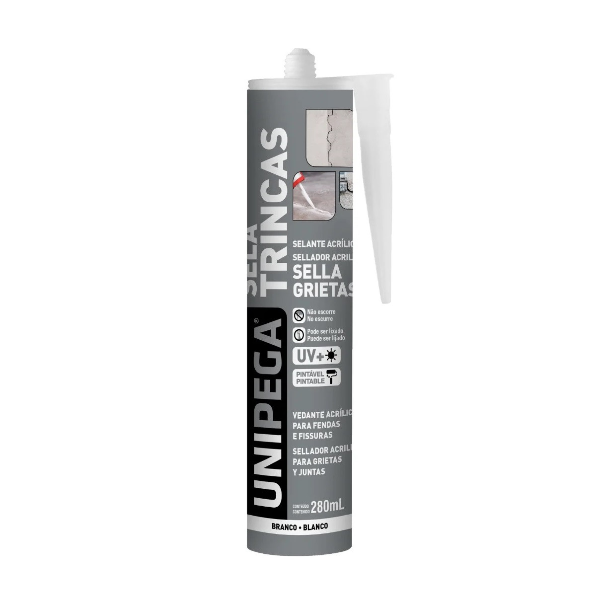 Sela Trincas Branco 280ml - Unipega