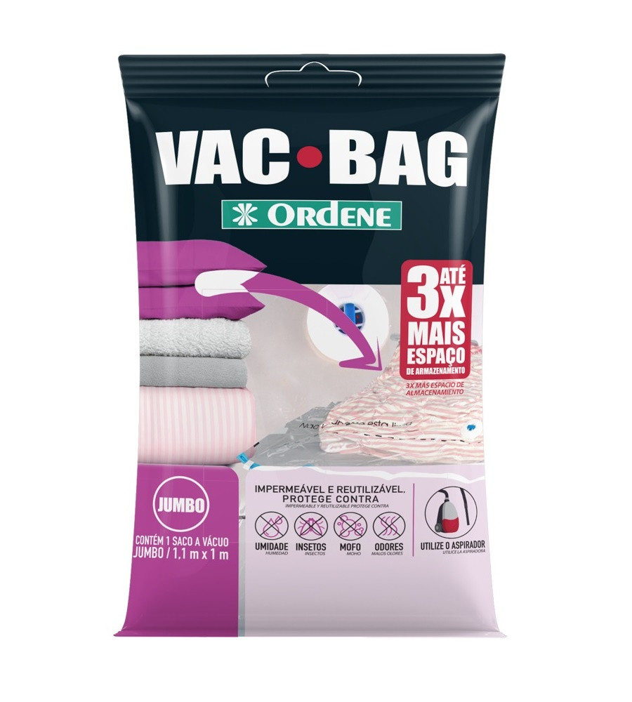 Saco a Vácuo Jumbo 110×100 Cm para Armazenamento Ordene