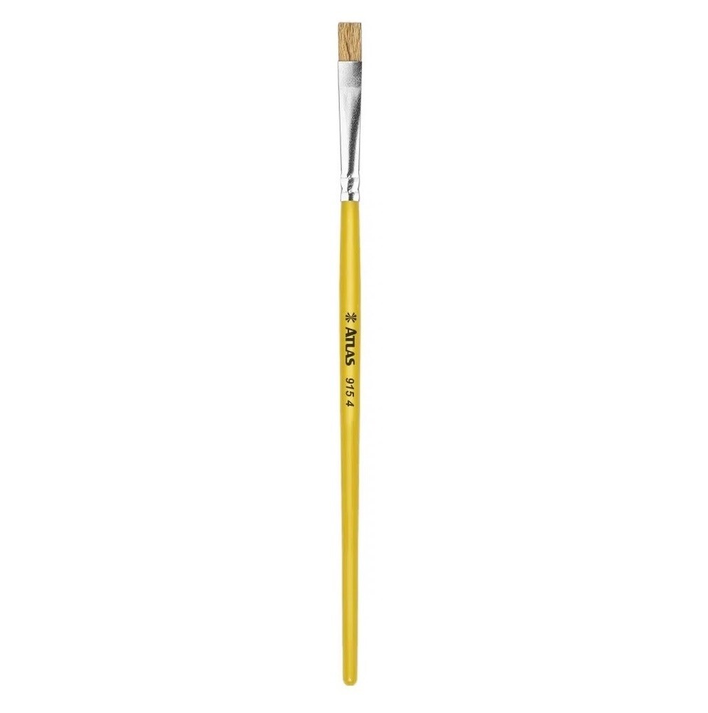 Pincel Artístico Achatado 4'' 915 Atlas