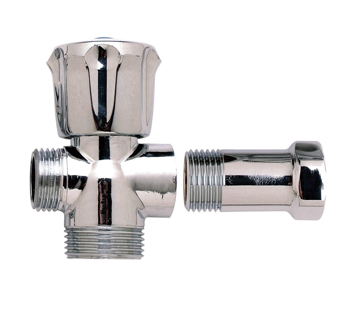 Registro 2 Saídas 1/2 Bsp (ixe) X 3/4 com Prolongador - Jackwal