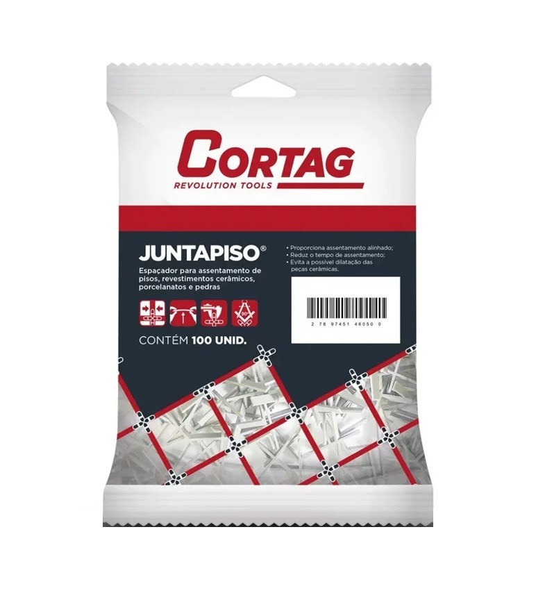 Espaçador Juntapiso 8mm - Cortag