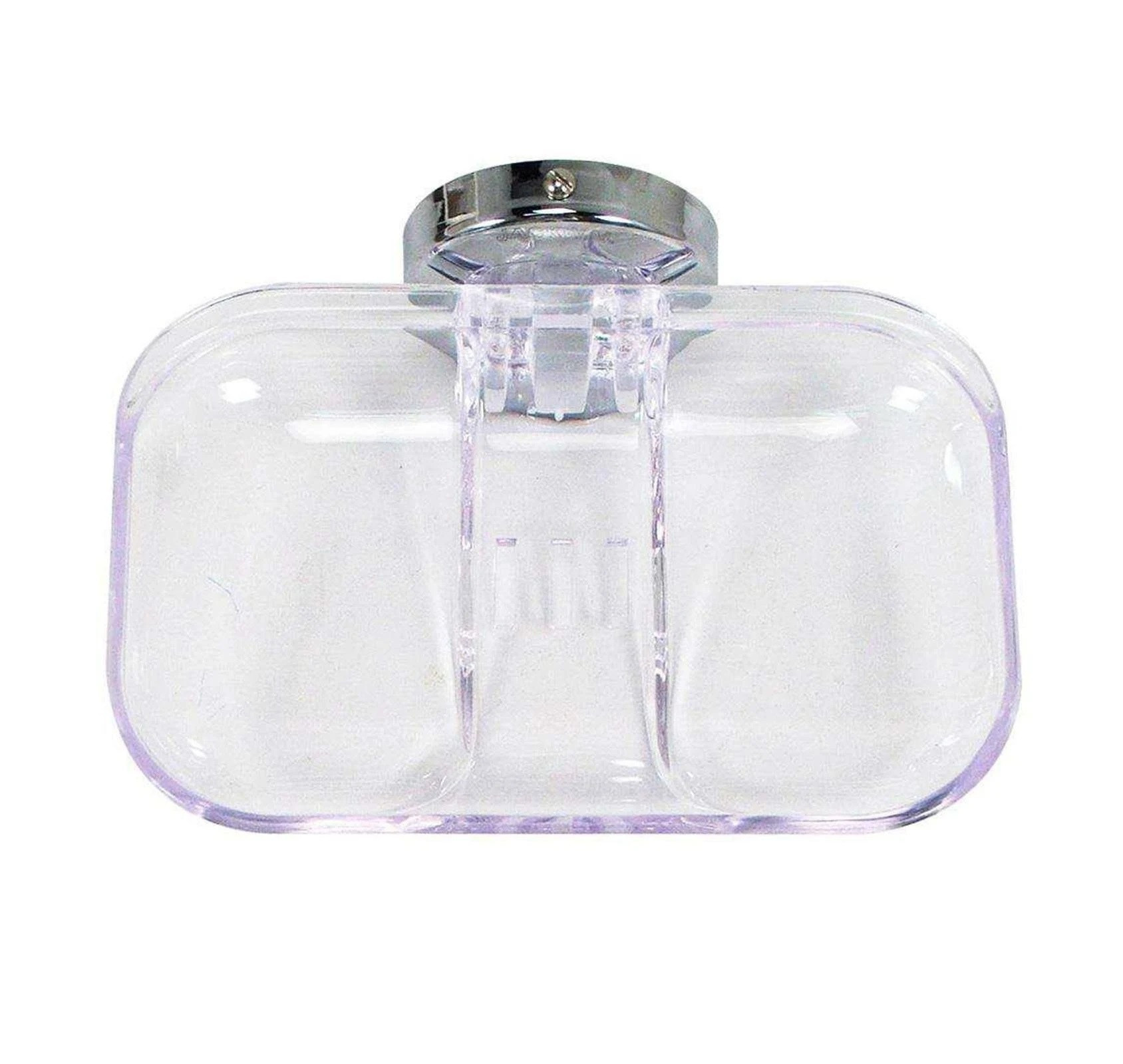 Saboneteira de Parede Standard Cristal Retangular- Jackwal