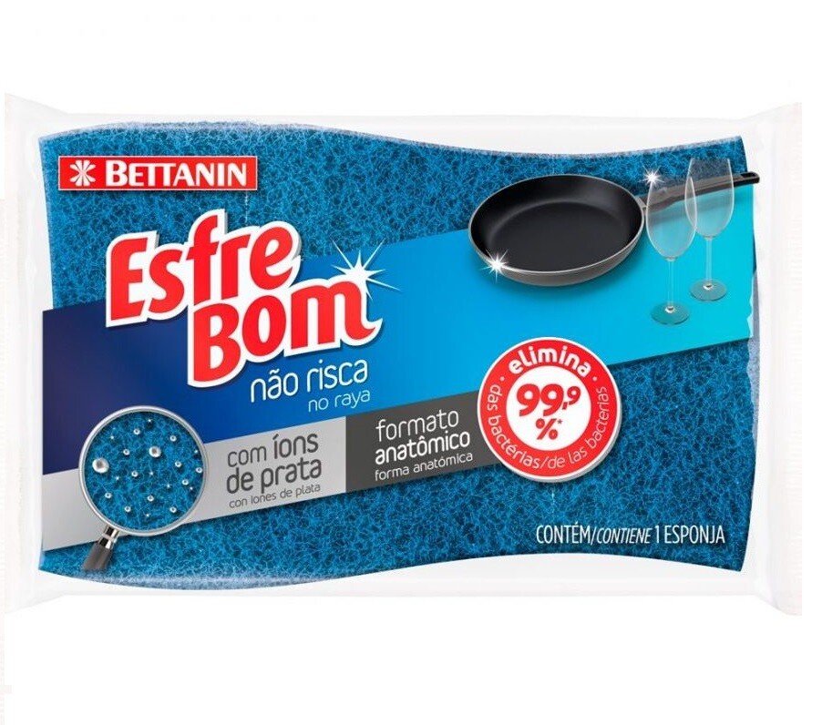 Esponja Esfrebom Não Risca - Bettanin