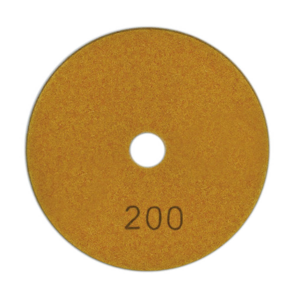 Disco Diamantado Polimento Brilho G-200 Laranja - Cortag