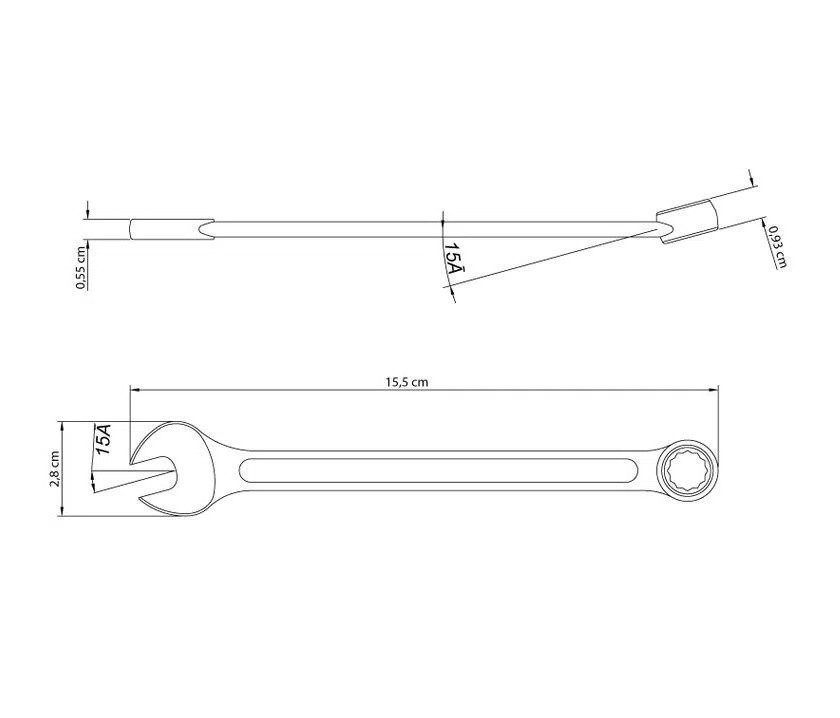 Chave Combinada 12mm - Tramontina