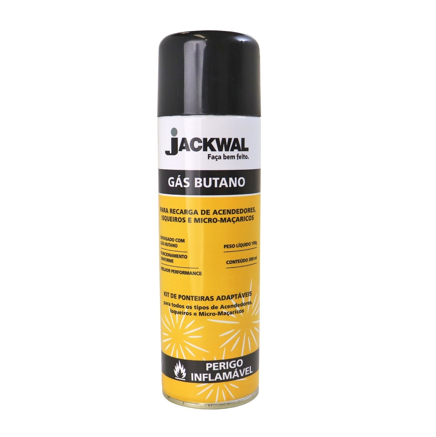 Tubo 300ml Gás Butano - Jackwal