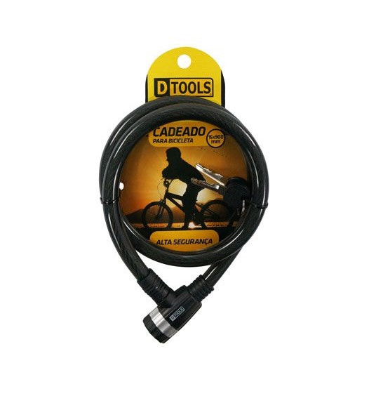 Cadeado para Bike 15x900mm- Dtools