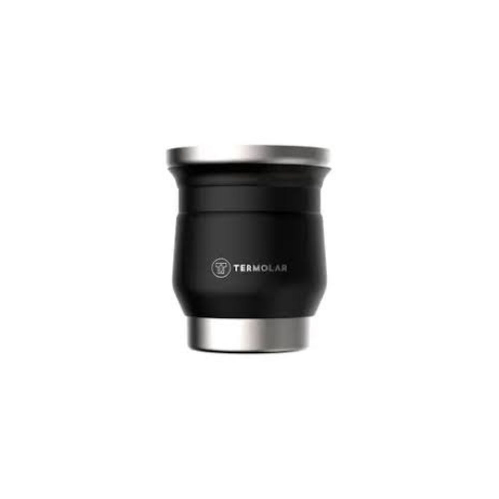Cuia Termica Inox Tupi 250ml Preta Termolar