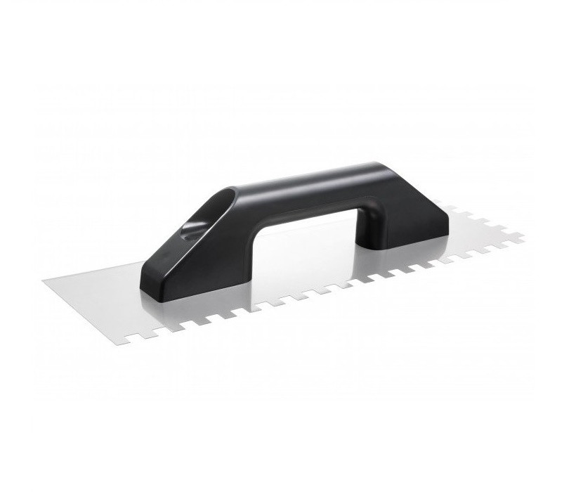 Desempenadeira de Aço Dentada com Cabo Plástico 12 X 38cm - Cortag