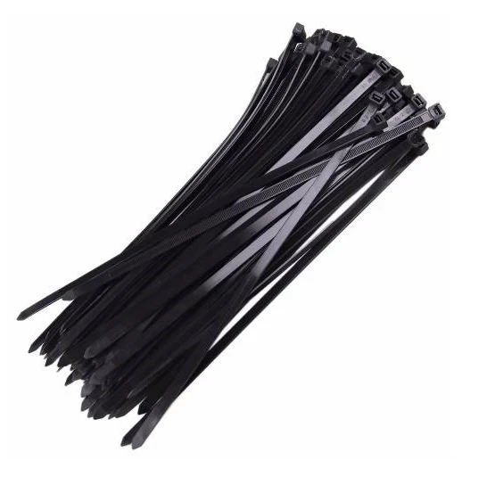 Abraçadeira Nylon 400x4,80mm Preta com 100 Peças - Frontec