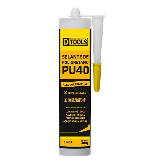 Selante Pu 40 Cinza 420g - Dtools