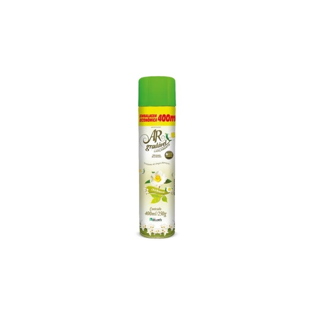 Bom Ar Odorizador de Ambiente Cha Branco 400ml