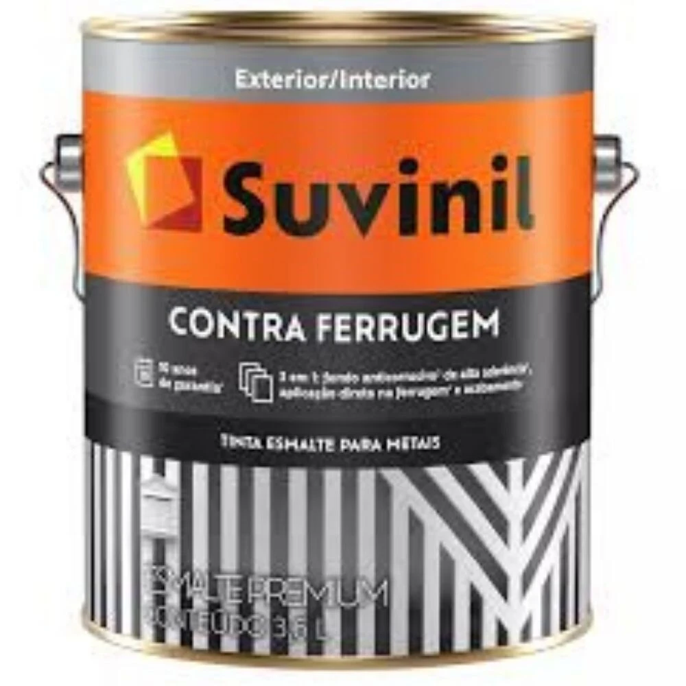 Suv Esm  Contra Ferrugem Brilhante Preto 3,6l Ip31