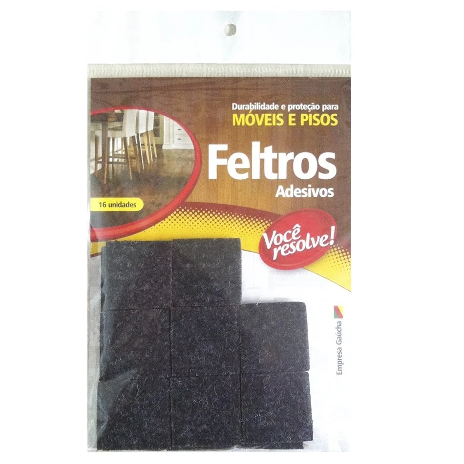 Feltro Protetor de Móveis 30x30mm - Você Resolve!
