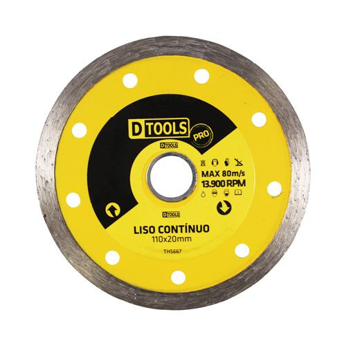 Disco Diamantado 4.3/8" Turbo Pro - Dtools