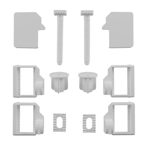 Conjunto de Fixação Assento Almofadado e Soprado - Astra