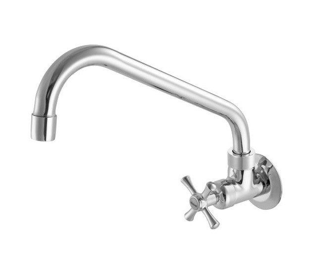 Torneira Cozinha Bica Móvel Parede 1165 C24 - Meber
