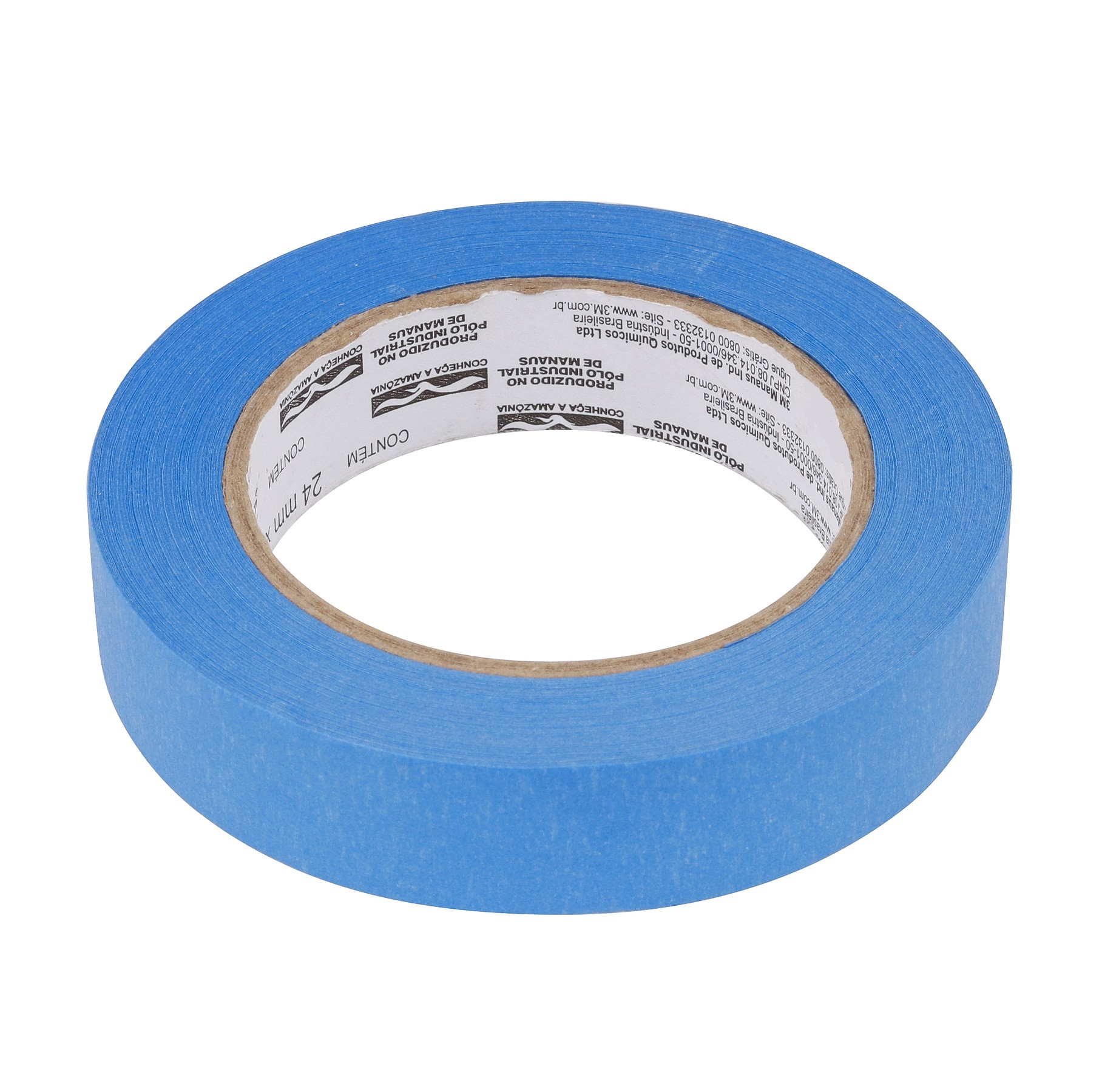Fita Crepe Scotch 18mm X 50m Blue Tape para Pintura