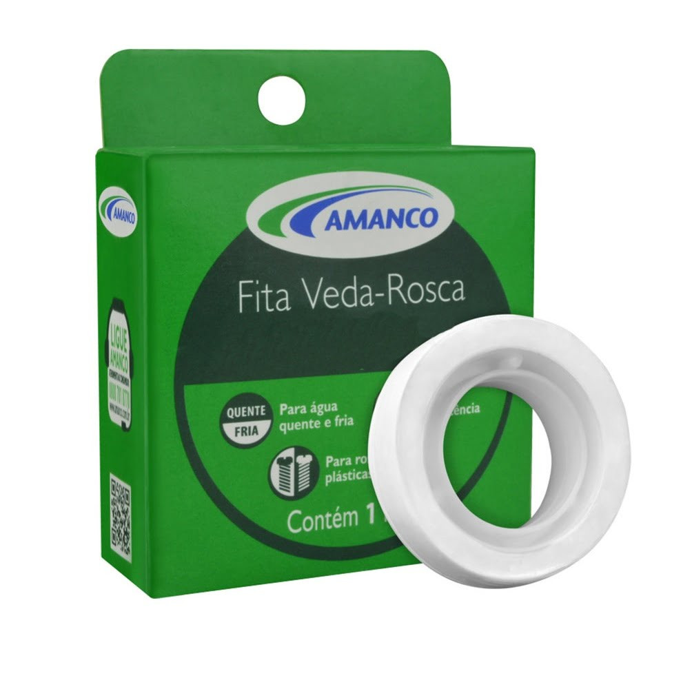 Fita Veda Rosca 18mm X 50m- Amanco
