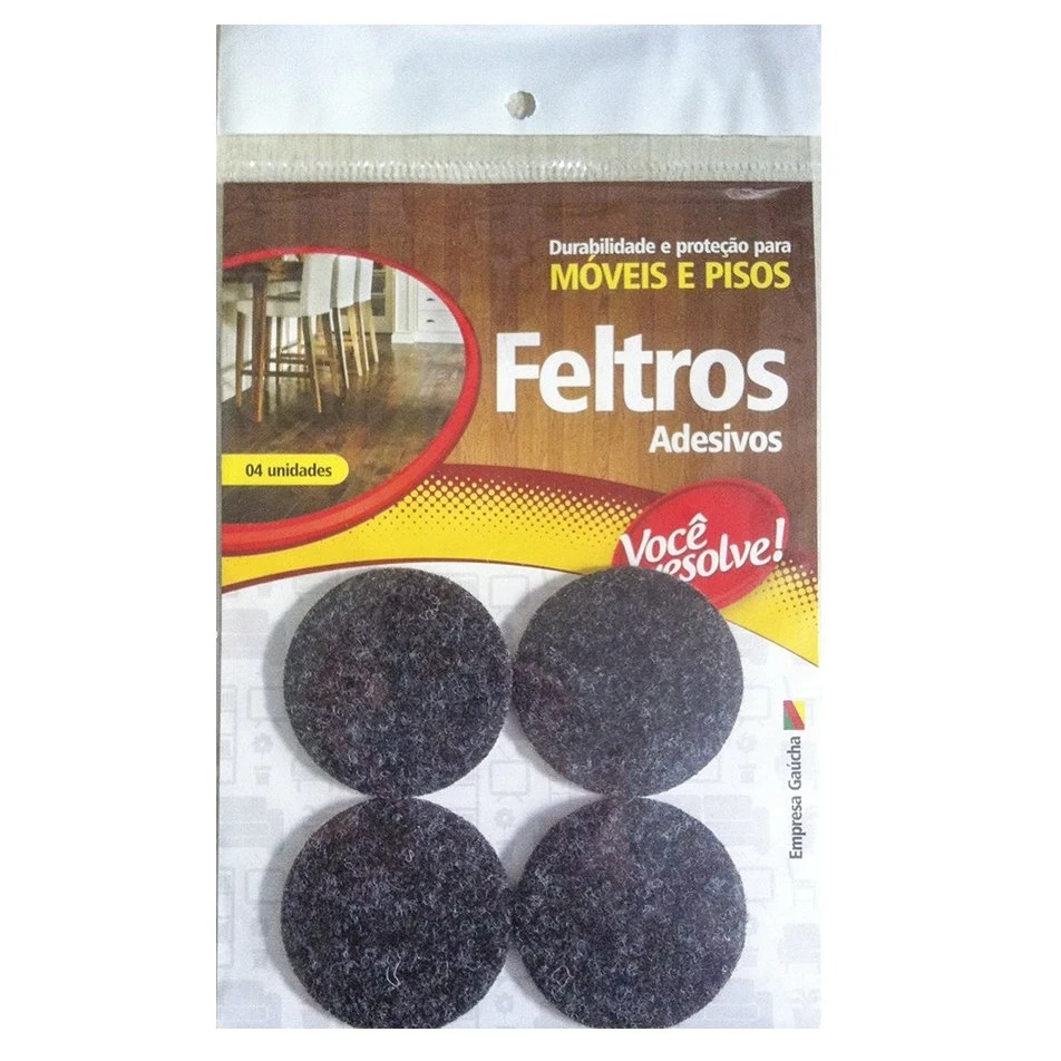 Feltro Protetor de Móveis 45x3mm - Você Resolve!