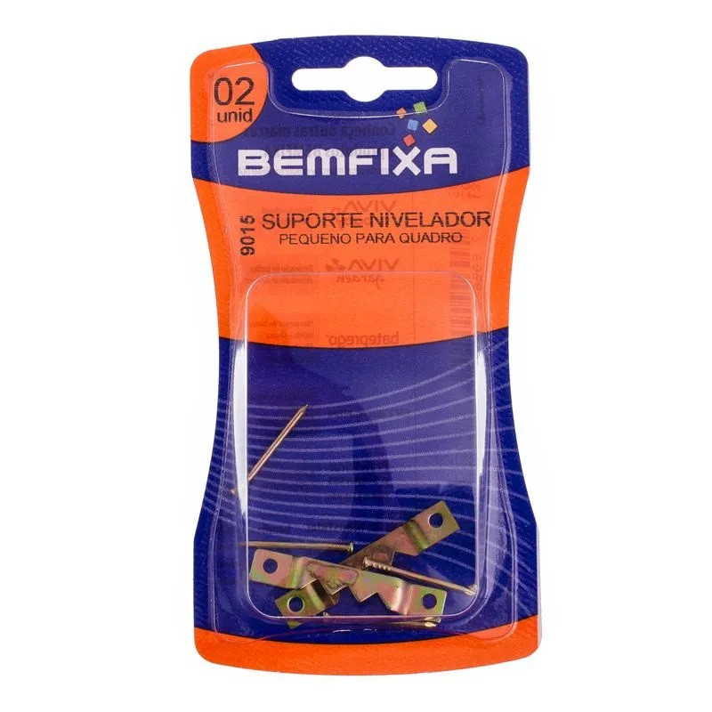 Suporte Nivelador Pequeno para Quadros com 2 Peças - Bemfixa