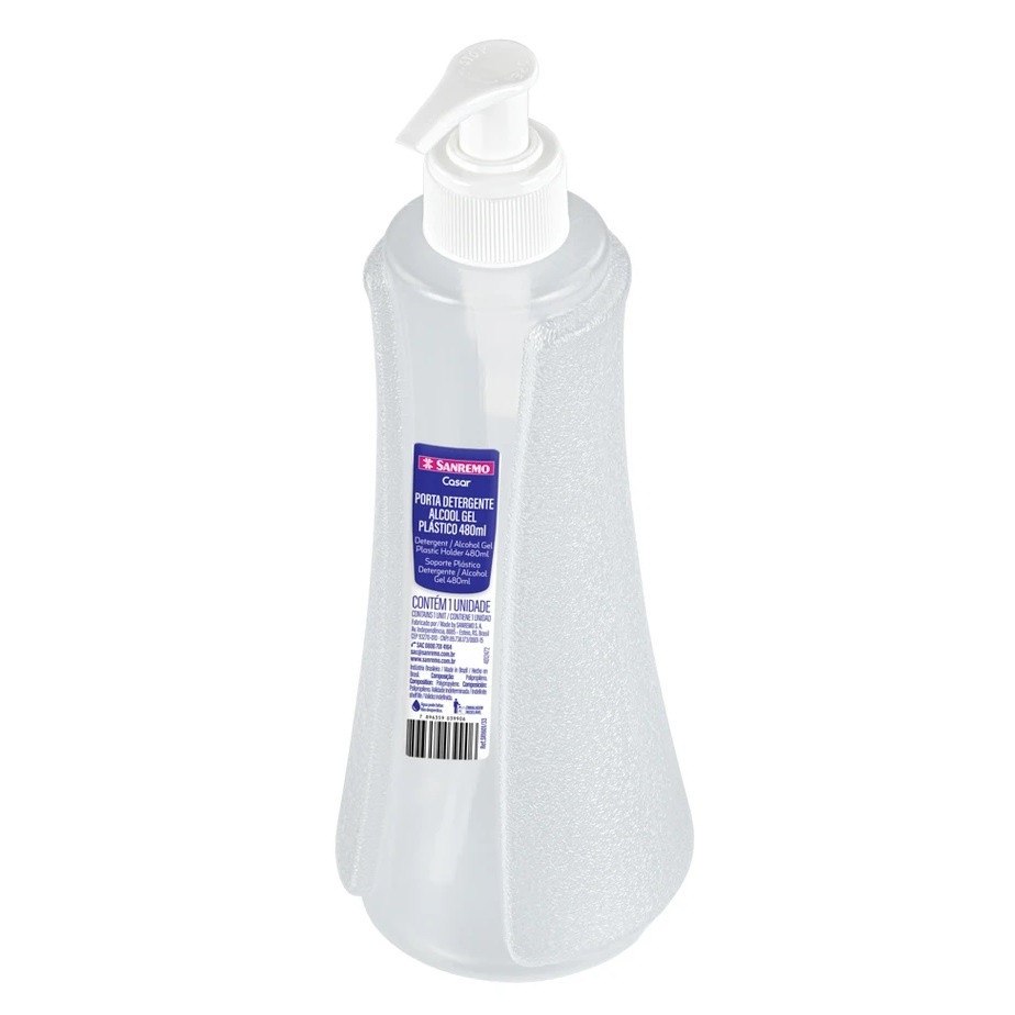 Dispenser Porta álcool Gel/detergente/sabonete 480ml  - Sanremo