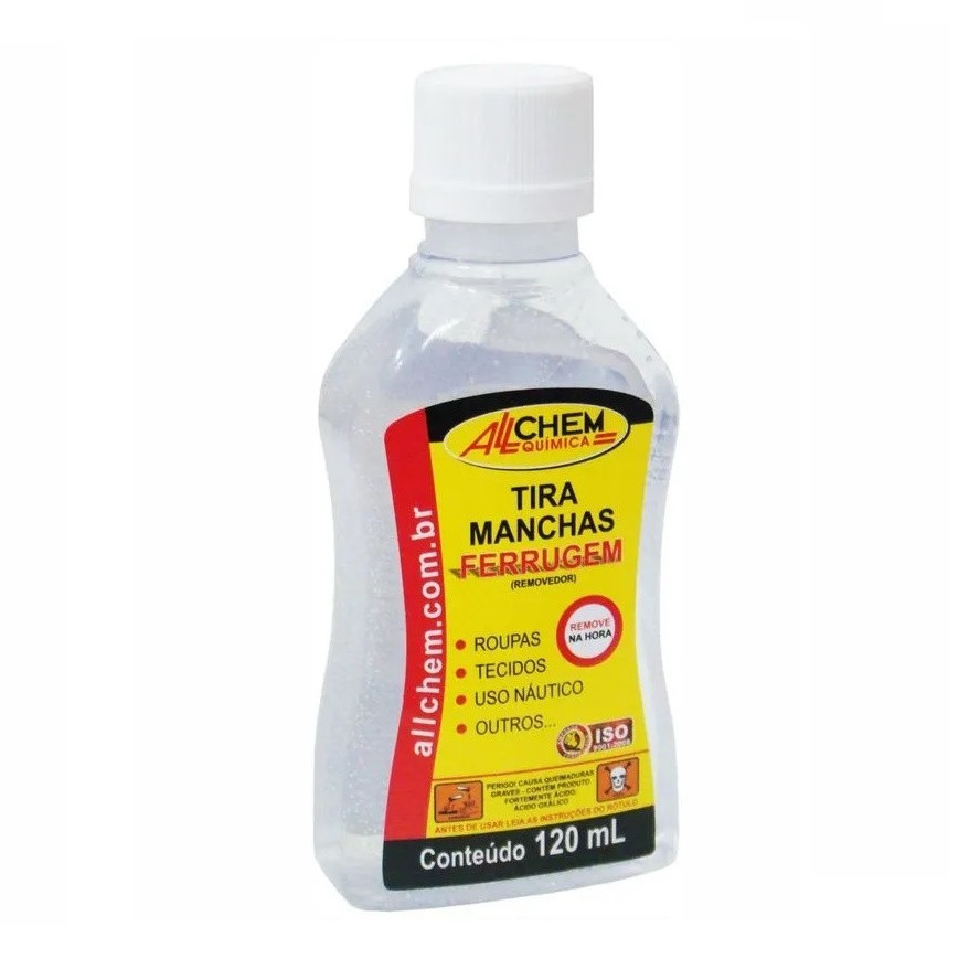 Tira Manchas Ferrugem 120ml - Allchem