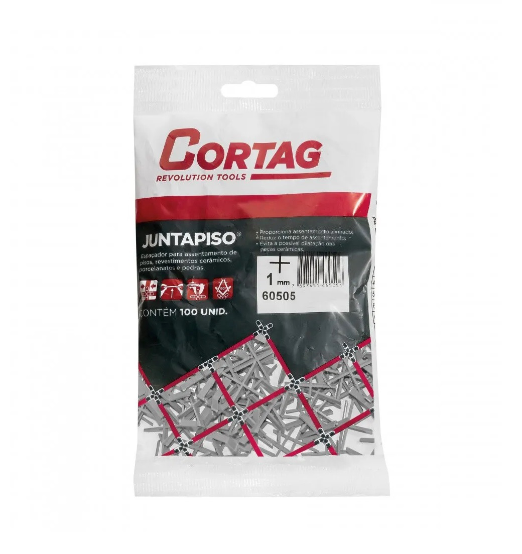 Espaçador Juntapiso 1mm - Cortag